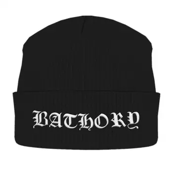 Gorra White Logo Bathory Vyšívaná