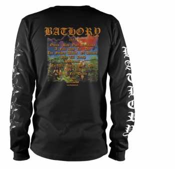 Mercancía Bathory: Tričko S Dlouhým Rukávem Blood Fire Death S