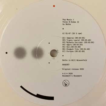 LP Baths: Pop Music / False B-Sides II