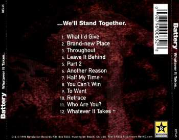 CD Battery: Whatever It Takes...