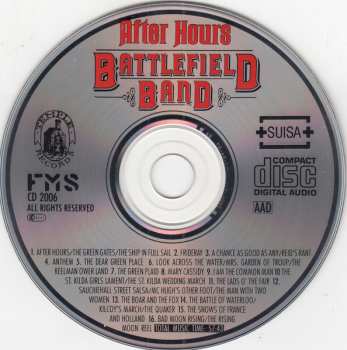 CD Battlefield Band: After Hours 