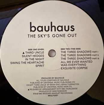 LP Bauhaus: The Sky's Gone Out