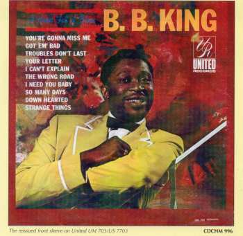 CD B.B. King: Blues In My Heart
