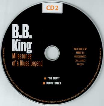 10CD/Caja B.B. King: Milestones Of A Blues Legend