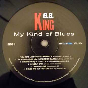 LP B.B. King: My Kind Of Blues LTD
