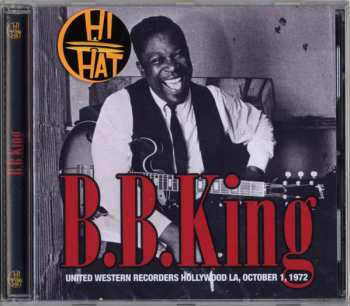 CD B.B. King: United Western Recorders Hollywood LA, October 1, 1972