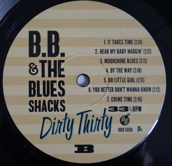 LP B.B. & The Blues Shacks: Dirty Thirty (30 Years Of Blues Since 1989) LTD