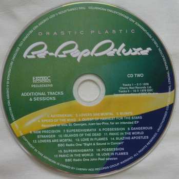 4CD/2DVD/Caja Be Bop Deluxe: Drastic Plastic LTD | DLX