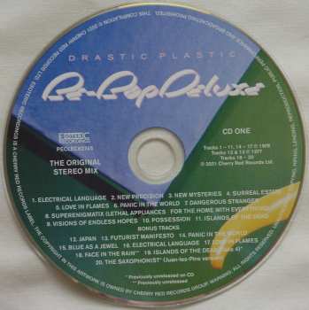 4CD/2DVD/Caja Be Bop Deluxe: Drastic Plastic LTD | DLX