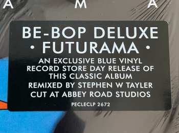 LP Be Bop Deluxe: Futurama  CLR