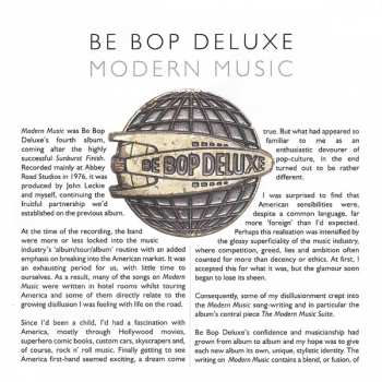 2CD Be Bop Deluxe: Modern Music