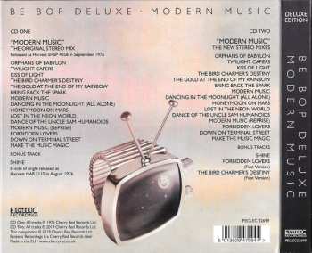 2CD Be Bop Deluxe: Modern Music