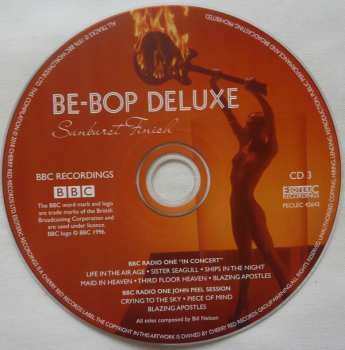 3CD/DVD/Caja Be Bop Deluxe: Sunburst Finish LTD | DLX