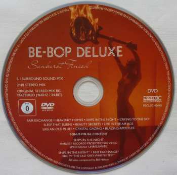 3CD/DVD/Caja Be Bop Deluxe: Sunburst Finish LTD | DLX
