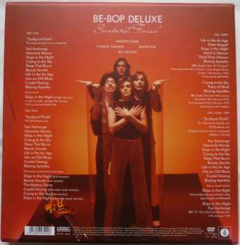 3CD/DVD/Caja Be Bop Deluxe: Sunburst Finish LTD | DLX