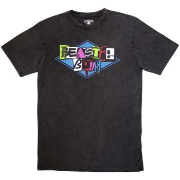 Merch Beastie Boys: Stone Wash Camiseta Multicolour Logo The Beastie Boys