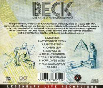CD Beck: Live At The Washington Olympia
