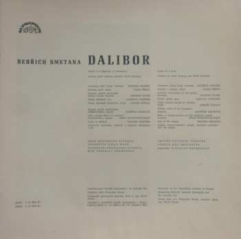 3LP/Caja Bedřich Smetana: Dalibor (3xLP + BOX) MONO