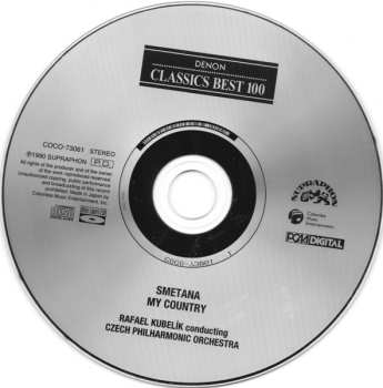 CD The Czech Philharmonic Orchestra: Cycle Of Symphonic Poems / My Country