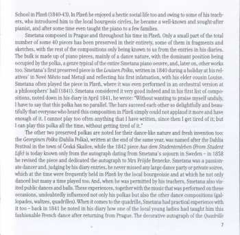 CD Bedřich Smetana: Smetana: Piano Works V