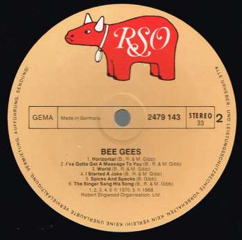 LP Bee Gees: Bee Gees