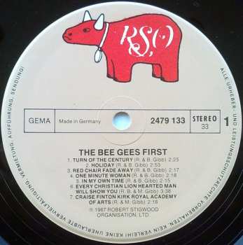 LP Bee Gees: Bee Gees' 1st