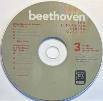 9CD/Caja Ludwig van Beethoven: The Complete String Quartets