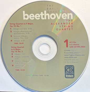 9CD/Caja Ludwig van Beethoven: The Complete String Quartets