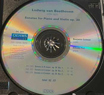 CD Ludwig van Beethoven: Sonatas For Piano And Violin Op. 30