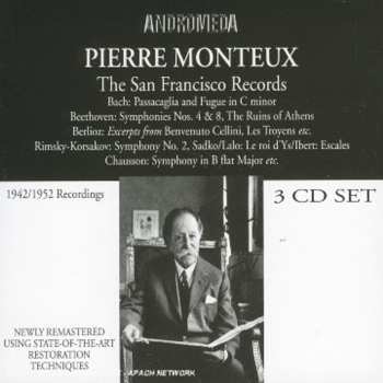 Album Johann Sebastian Bach: Symphony No. 8, In F, Op. 93 / Passacaglia And Fugue In C Minor / Benvenuto Cellini