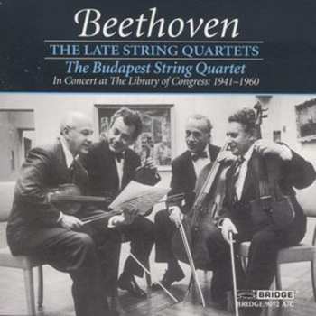 3CD/Caja Ludwig van Beethoven: The Late String Quartets (In Concert At The Library Of Congress: 1941-1960)