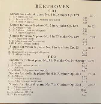 3CD/Caja Ludwig van Beethoven: Collection Vol.11 :The 10 Sonatas For Violin And Piano . Live Performances Paris, 1962