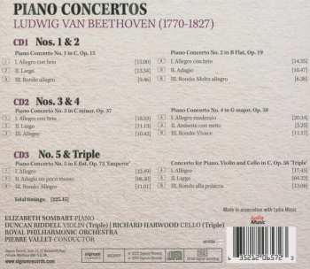3CD/Caja Ludwig van Beethoven: Piano Concertos