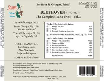 CD Ludwig van Beethoven: Piano Trios Vol. 3