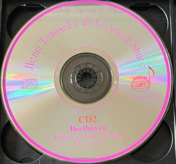 3CD/Caja Ludwig van Beethoven: 10 Sonatas For Violin & Piano (Live At The Library Of Congress 1946)