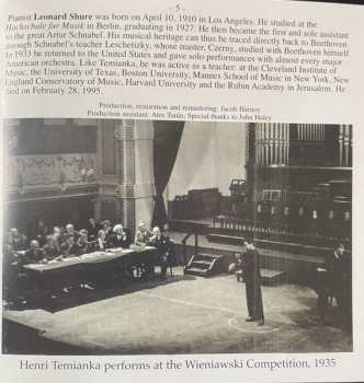 3CD/Caja Ludwig van Beethoven: 10 Sonatas For Violin & Piano (Live At The Library Of Congress 1946)