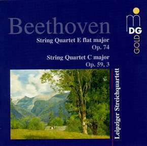 Álbum Ludwig van Beethoven: String Quartet E Flat Major Op. 74 / String Quartet C Major Op. 59, 3