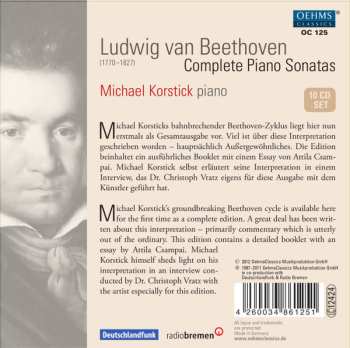 10CD/Caja Ludwig van Beethoven: Complete Piano Sonatas