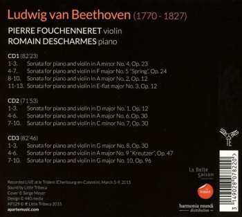 3CD/Caja Ludwig van Beethoven: Complete Sonatas For Piano & Violin
