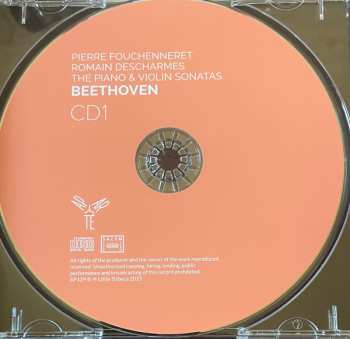 3CD/Caja Ludwig van Beethoven: Complete Sonatas For Piano & Violin