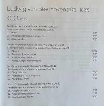 3CD/Caja Ludwig van Beethoven: Complete Sonatas For Piano & Violin