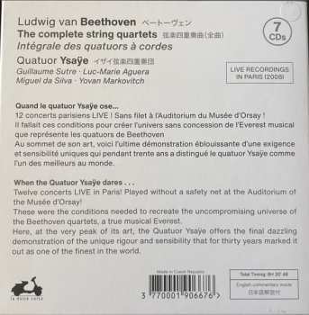7CD/Caja Ludwig van Beethoven: The Complete String Quartets