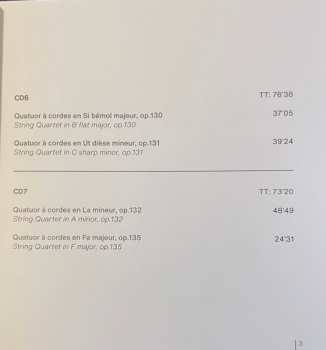 7CD/Caja Ludwig van Beethoven: The Complete String Quartets