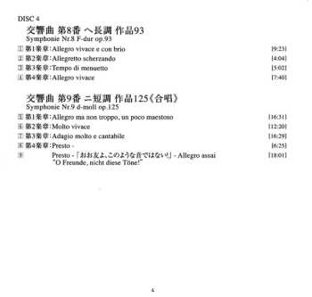 4SACD Ludwig van Beethoven: 9 Symphonien LTD