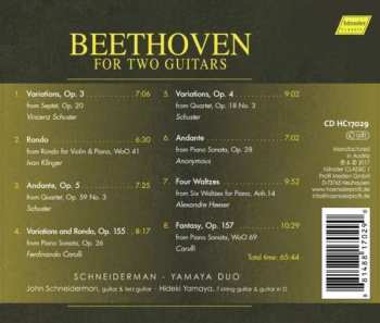 CD Ludwig van Beethoven: Beethoven For Two Guitars