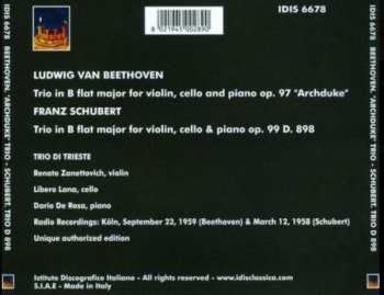 CD Ludwig van Beethoven: "Archduke Trio" Op. 97 / Trio Op, 99 D.898