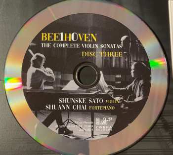 3CD Ludwig van Beethoven: Bee1h0ven . The Complete Violin Sonatas