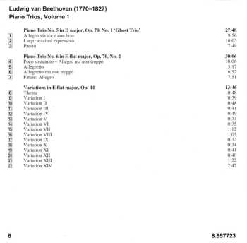 CD Ludwig van Beethoven: Piano Trios • 1