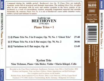 CD Ludwig van Beethoven: Piano Trios • 1