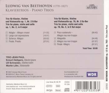 CD Ludwig van Beethoven: Trios Op. 1/2 & Op. 70/2